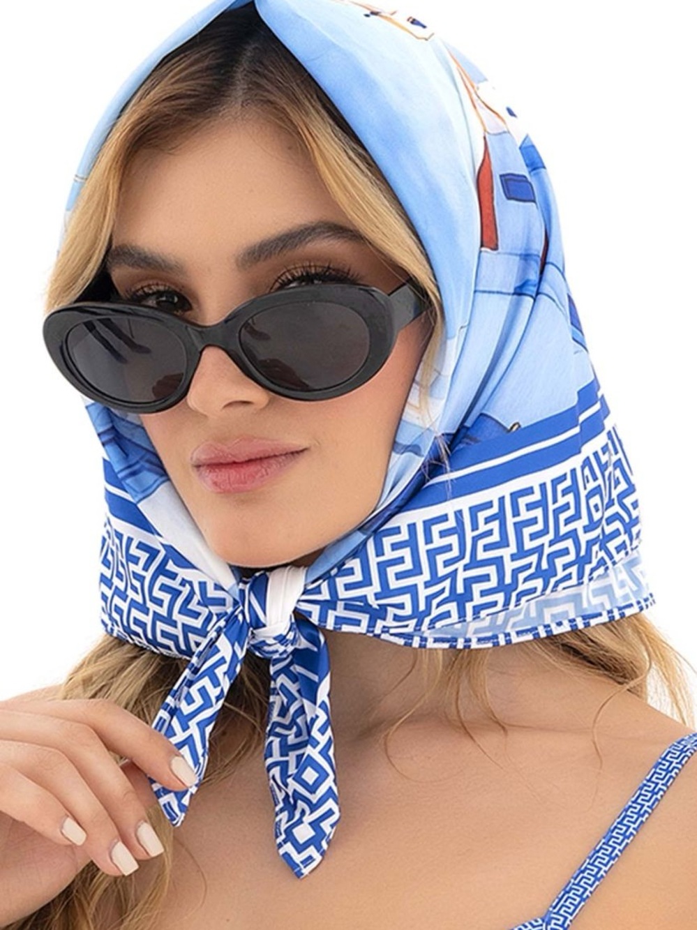 Mapale Silk Headscarfs - 47018 - Picture 2 of 6